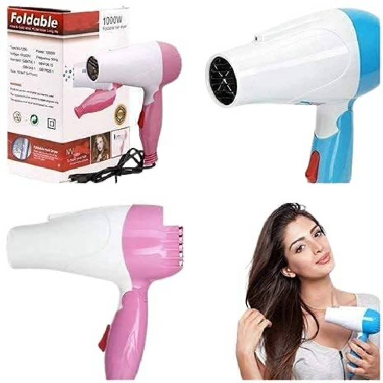 DREAM BELLA Professional Hair Dryer 1000 Watts (Pack of 1), Multi Color Hair Dryer Price in India