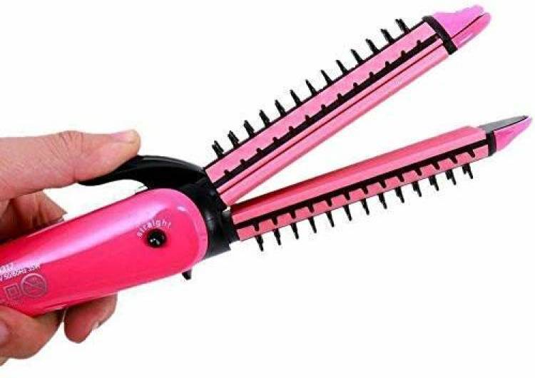 gotten N8890 Professional N8890 3in1 Ceramic Electric Hair Straightener Crimper Roller G62 Hair Styler Price in India