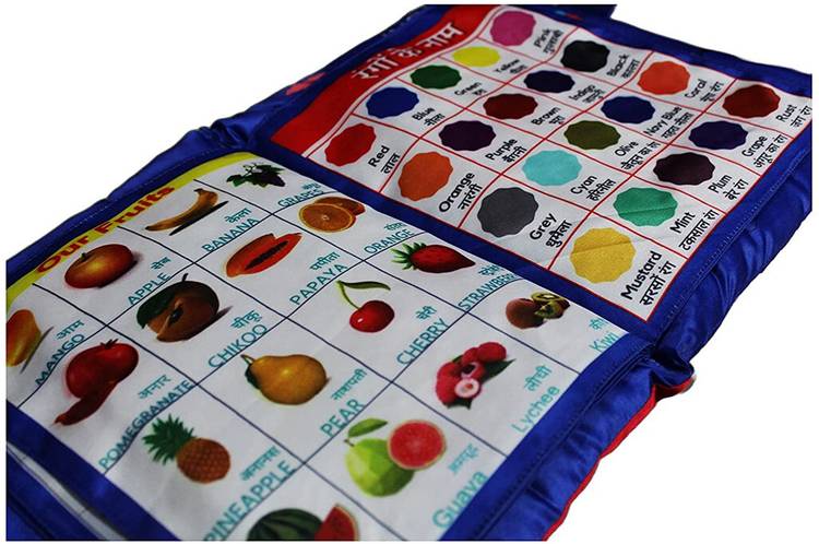 BHVMEY Alphabet, Numbers Learning Cushion Baby Pillow Book for Kids