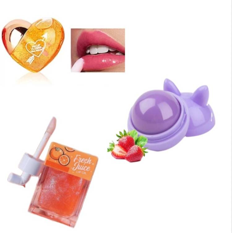 ARRX lip combo heart tint, cartoon balm, juice gloss Price in India