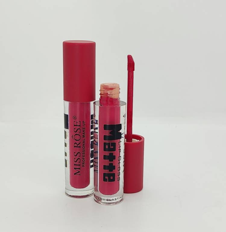 MISS ROSE Matte Lip Gloss Long Lasting & Waterproof Moisturization For All Skin Type Price in India