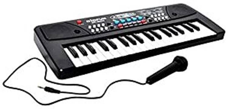 Prapti Mart Electronic Piano Keyboard with Microphone 37 Keys Musical Toys Piano for Kids