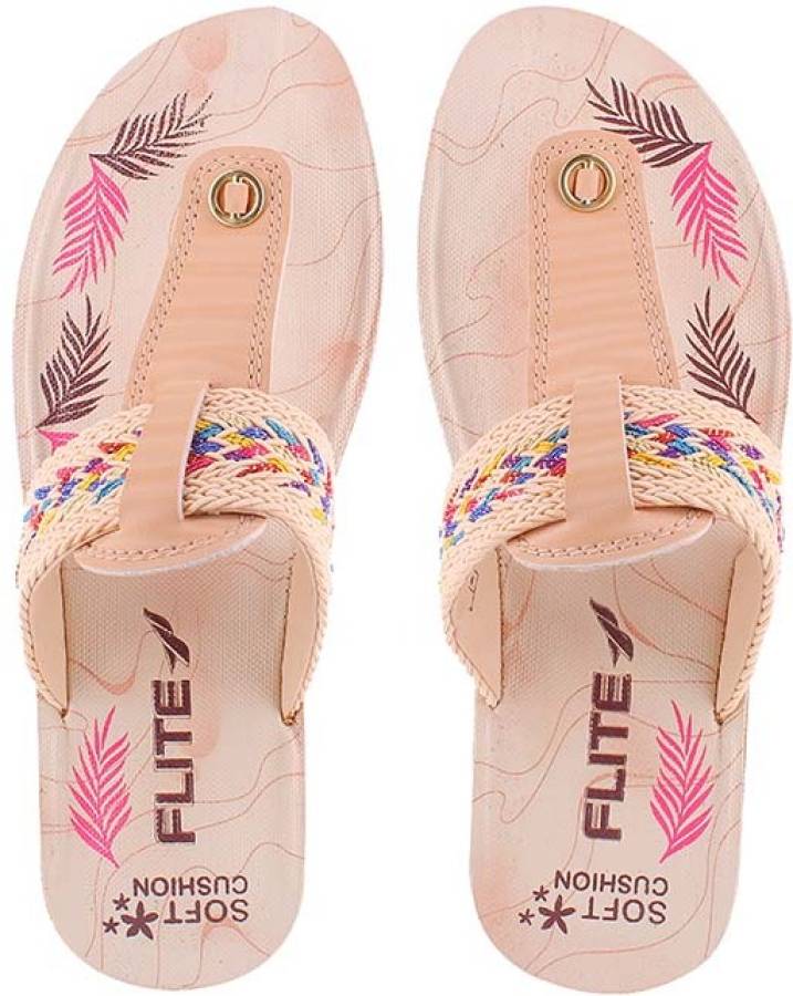 Women Beige Flats Sandal Price in India