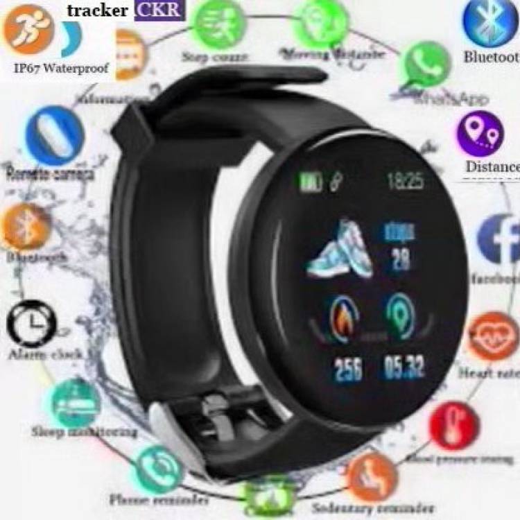 Stybits PA1427 D18_ULTRA ACTIVITY TRACKER MULTI SPORTS SMART WATCH BLACK(PACK OF 1) Smartwatch Price in India