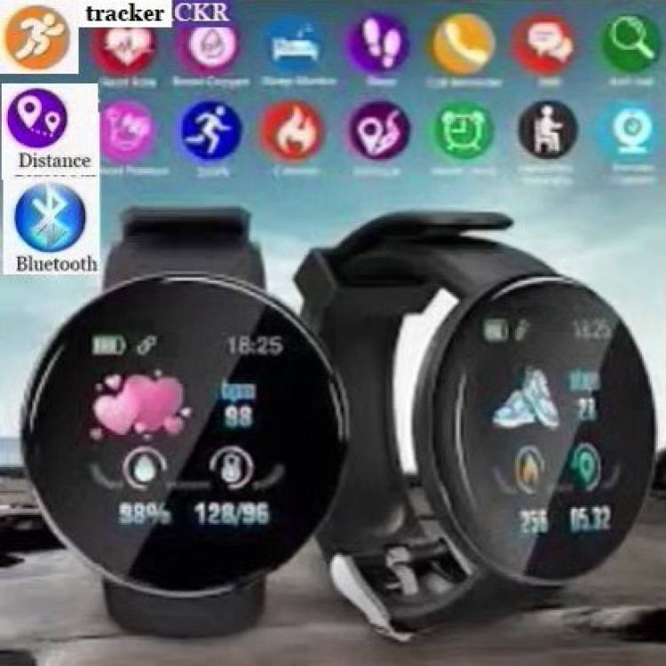 Jocoto PA880 D18_MAX FITNESS TRACKER BLUETOOTH SMART WATCH BLACK(PACK OF 1) Smartwatch Price in India