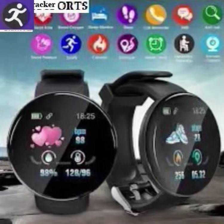 Bydye PA1116 D18_ADVANCE SLEEP TRACKER BLUETOOTH SMART WATCH BLACK(PACK OF 1) Smartwatch Price in India