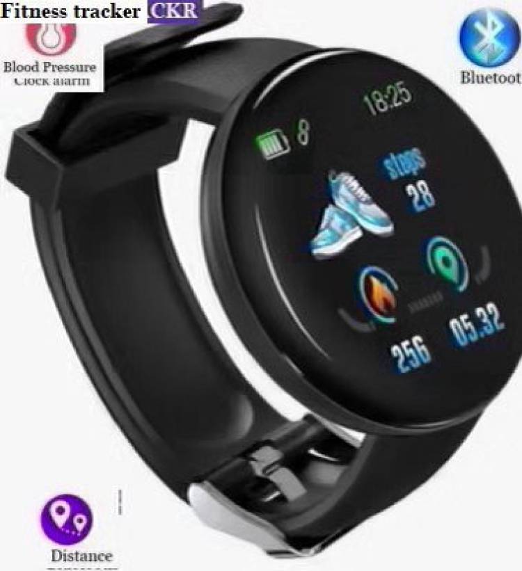 Actariat PA42 D18_ADVANCE SLEEP TRACKER STEP COUNT SMART WATCH BLACK(PACK OF 1) Smartwatch Price in India
