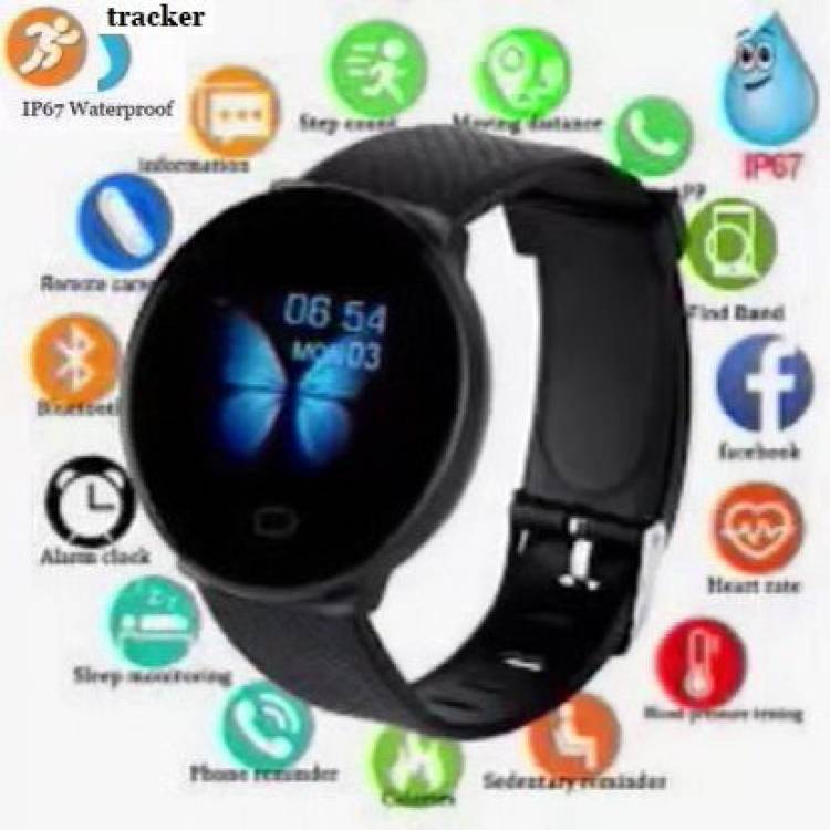 Jocoto PA912 D18_ADVANCE SLEEP TRACKER BLUETOOTH SMART WATCH BLACK(PACK OF 1) Smartwatch Price in India