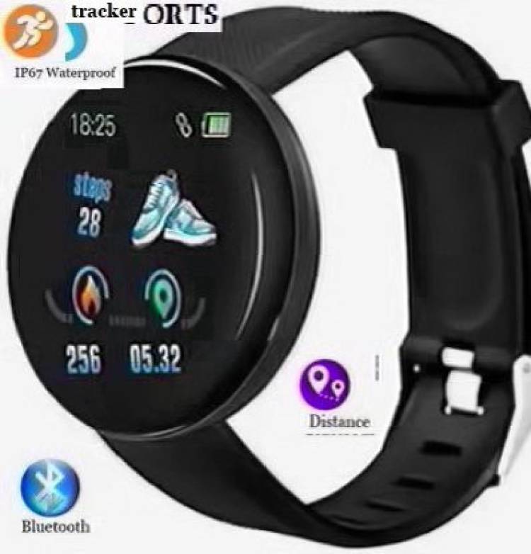 Bydye PA1454 D18_PRO ACTIVITY TRACKER STEP COUNT SMART WATCH BLACK(PACK OF 1) Smartwatch Price in India