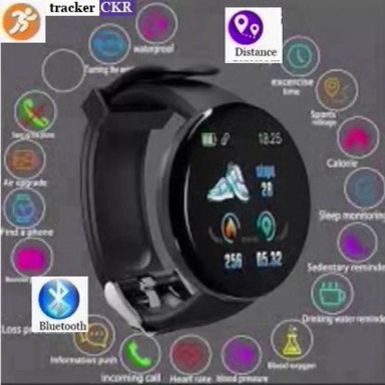 Bashaam PA858 D18_ADVANCE SLEEP TRACKER STEP COUNT SMART WATCH BLACK(PACK OF 1) Smartwatch Price in India