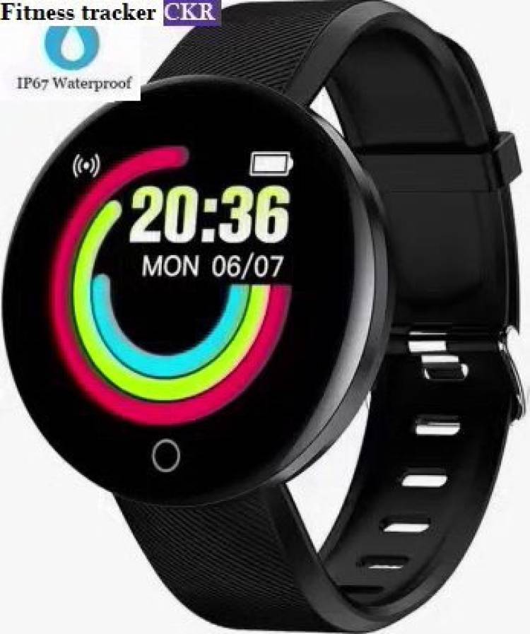 Stybits PA374 D18_PRO ACTIVITY TRACKER STEP COUNT SMART WATCH BLACK(PACK OF 1) Smartwatch Price in India