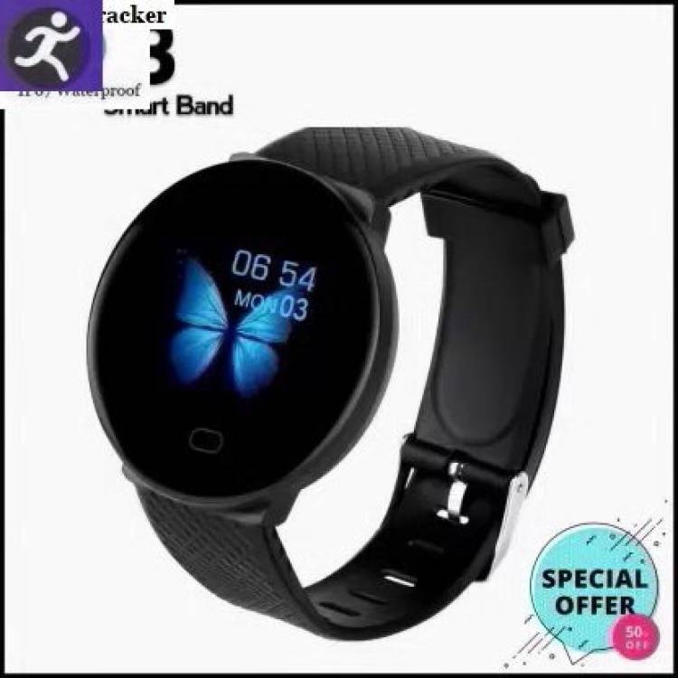 Bydye PA1300 D18_MAX FITNESS TRACKER BLUETOOTH SMART WATCH BLACK(PACK OF 1) Smartwatch Price in India