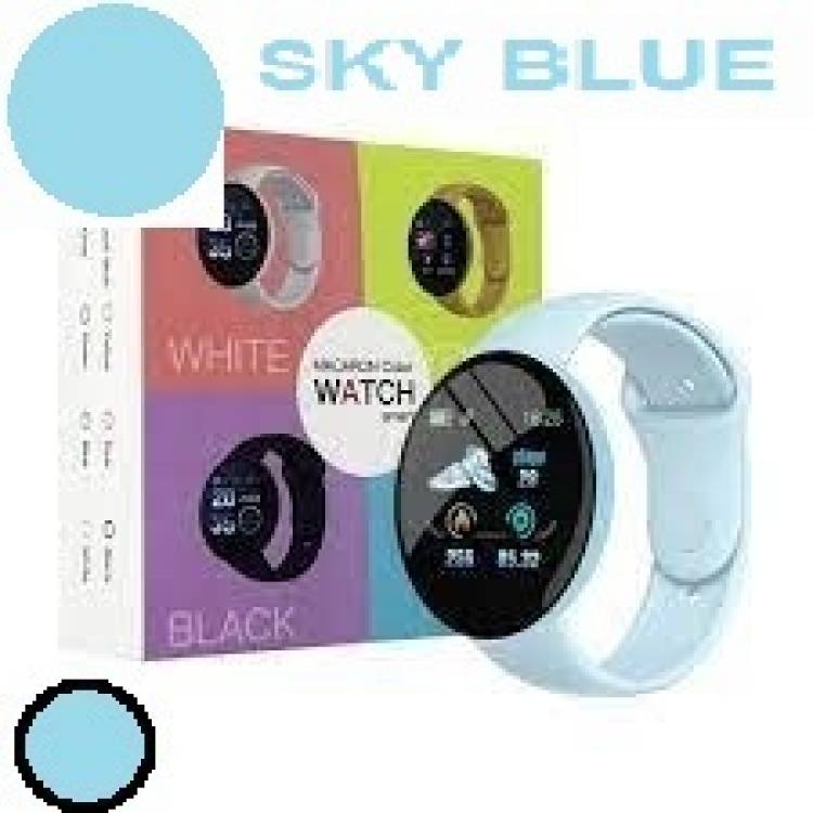 Jocoto FW29_D18SKY ULTRA Alarm Clock blood oxygen Macaron Smartwatch SKY(pack of 1) Smartwatch Price in India