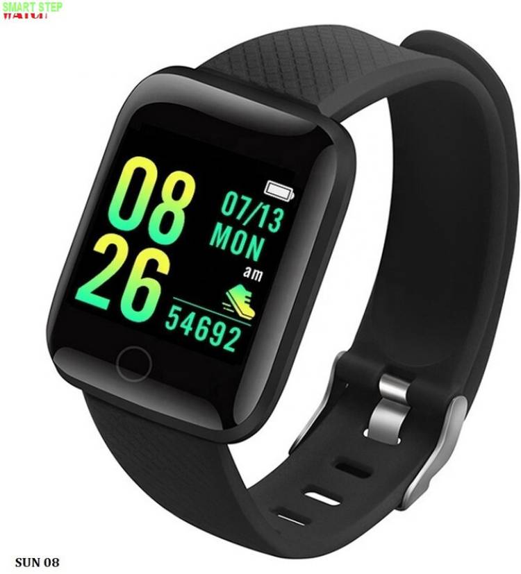 jorugo S1630 ID116- MAX HEART RATE BLUETOOTH SMART WATCHBLACK(PACK OF 1) Smartwatch Price in India