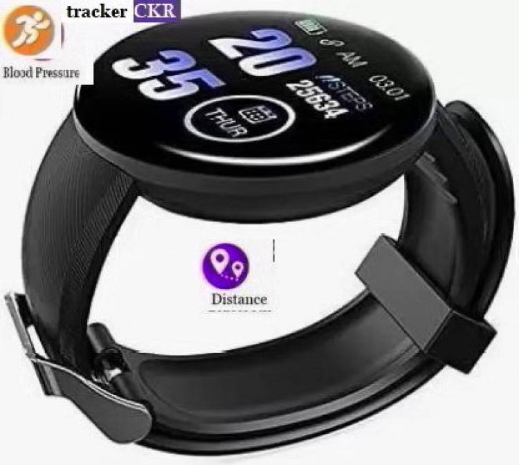 Bydye PA888 D18_ADVANCE SLEEP TRACKER BLUETOOTH SMART WATCH BLACK(PACK OF 1) Smartwatch Price in India