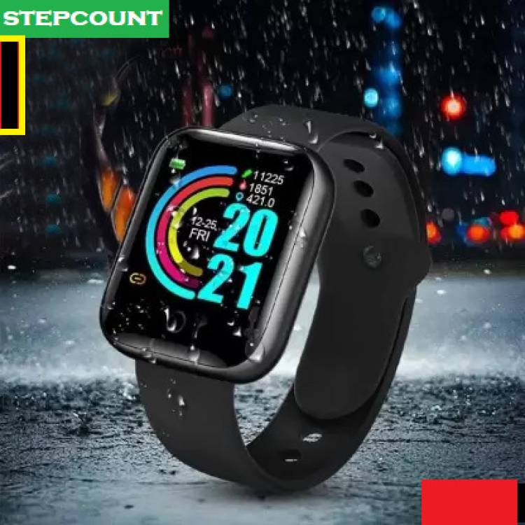 Bydye H39_Y68 ADVANCED HEART RATE SMARTWATCH BLACK (PACK OF 1) Smartwatch Price in India