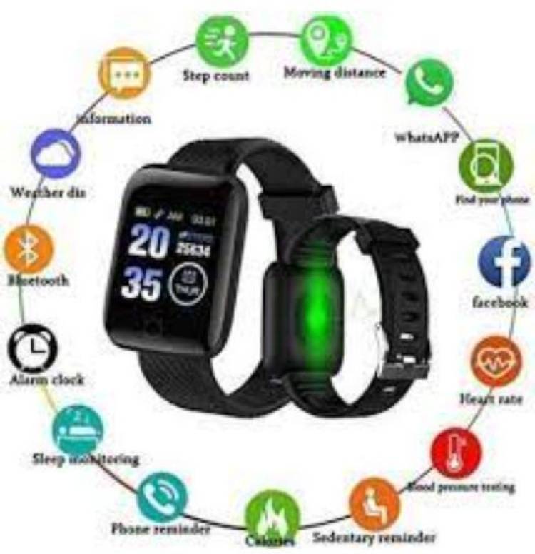 Clairbell UNU_165U_ID116 Smart band Smartwatch Price in India