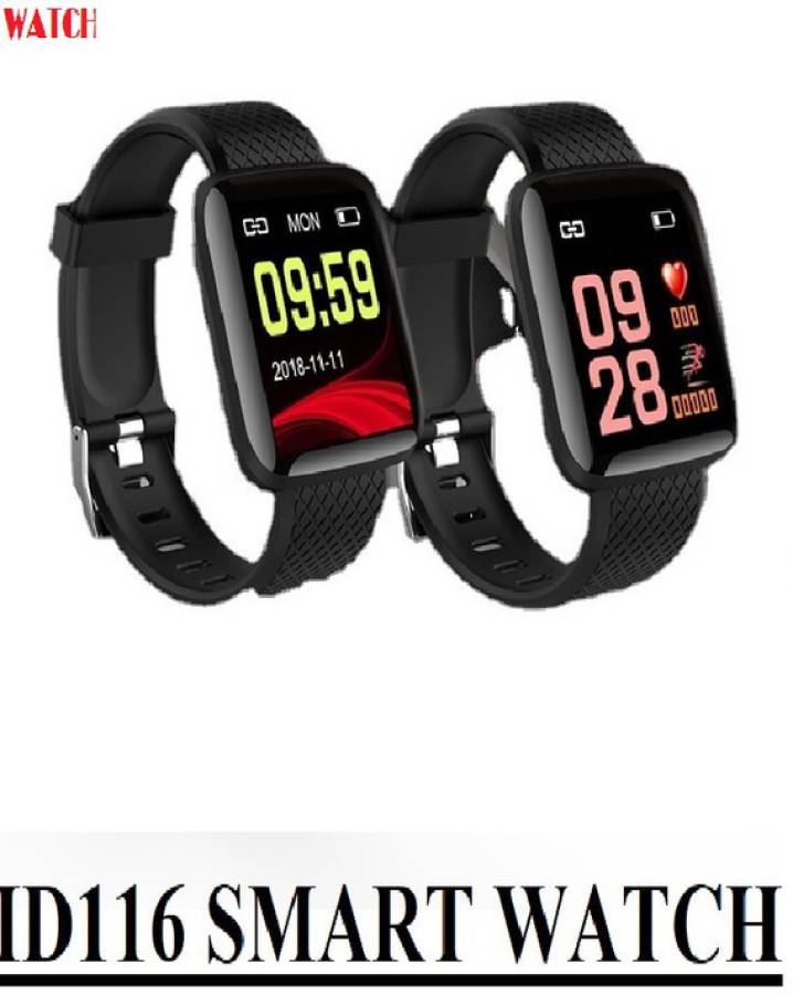jorugo S2644 ID116- MAX MULTI SPORTS SLEEP MONITIOR SMART WATCHBLACK(PACK OF 1) Smartwatch Price in India
