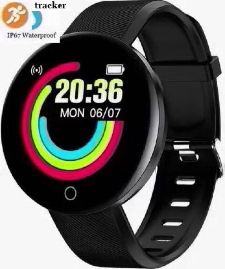 Stybits PA941 D18_ULTRA ACTIVITY TRACKER HEART RATE SMART WATCH BLACK(PACK OF 1) Smartwatch Price in India