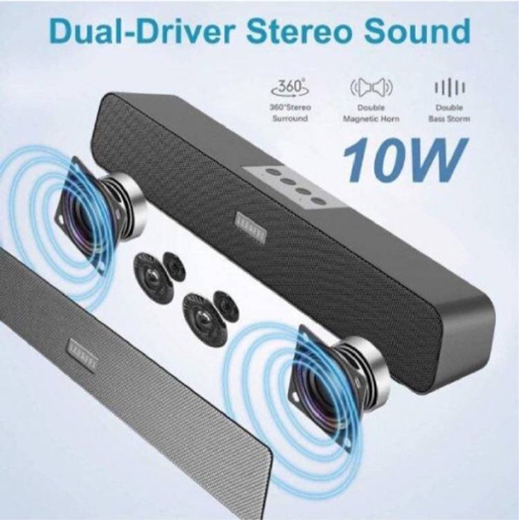 GUGGU AS_561S_WIRELESS E91 SOUNDBAR BLUETOOTH SPEAKER COMPATIBLE WITH ALL SMARTPHONES 48 W Bluetooth Soundbar