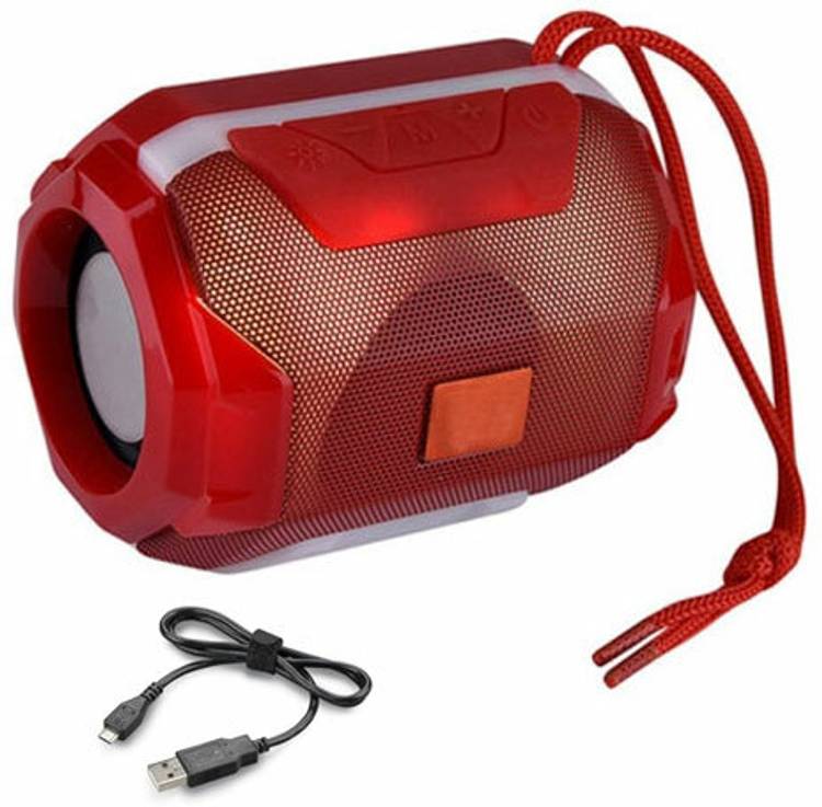 Uborn NEW Colorful Light Wireless Portable Outdoor Subwoofer Thunder Beat Sound 10 W Bluetooth Laptop/Desktop Speaker