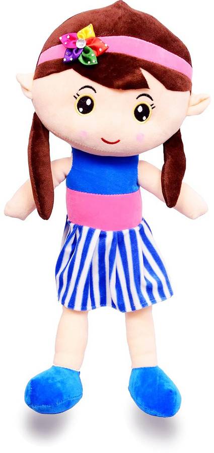 P I SOFT TOYS Stuffed Doll Plush Lovable Suzuka Doll Soft toy Stuffed for Girls Doll For Kids  - 30 cm