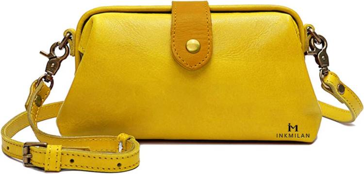 Yellow Women Sling Bag Price in India