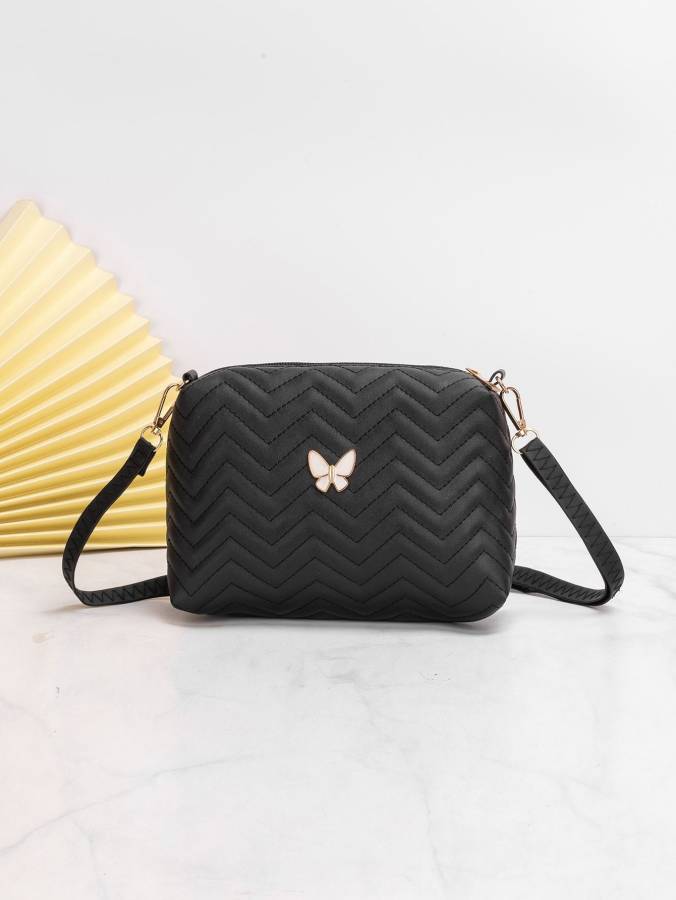 Black Women Sling Bag Price in India