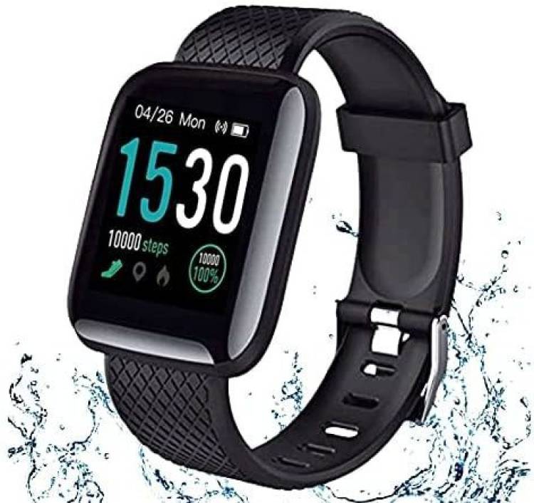 Mabron ( 10 Years Warranty) D116 Intelligence 1.3" Full Capacative Touch Blue Smartwatch Price in India
