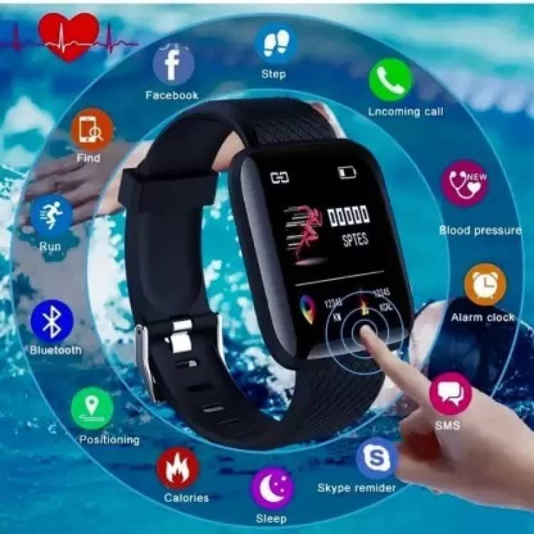 Wescon Stylish ID116 smart wristwatch Smartwatch Price in India
