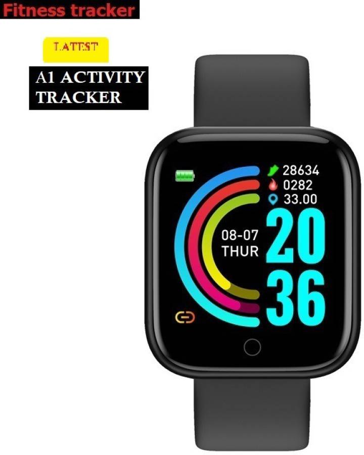 Bymaya D2615(A1) ULTRA FITNESS TRACKER MULTI SPORTS SMART WATCH BLACK (PACK OF 1) Smartwatch Price in India