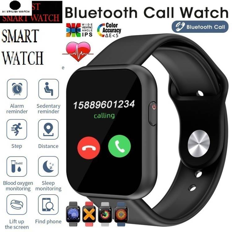 Jocoto S1929 D20_PLUSFITNESS TRACKER MULTI SPORTS SMART WATCH BLACK(PACK OF 1) Smartwatch Price in India