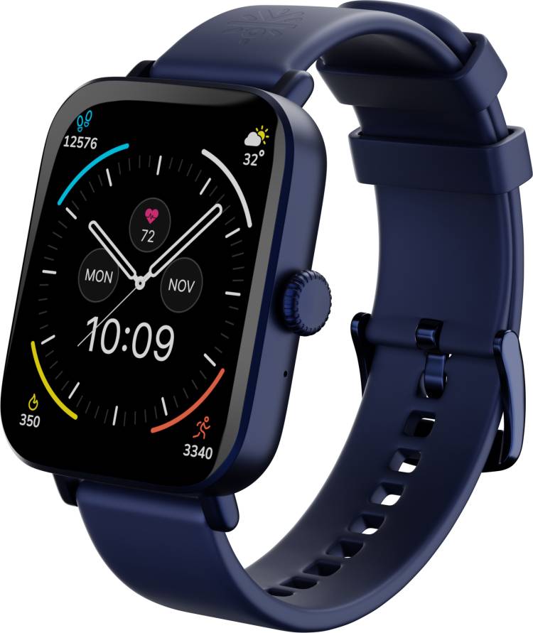 Cultsport Beats 1.85" HD Screen 320*386 High Res, 600 Nits, BT calling, Functional crown Smartwatch Price in India