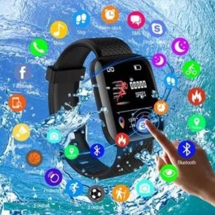 RED FISH ID116 BT calling notification Smart Watch with Heart Rate ,BP monitoring Smartwatch Price in India