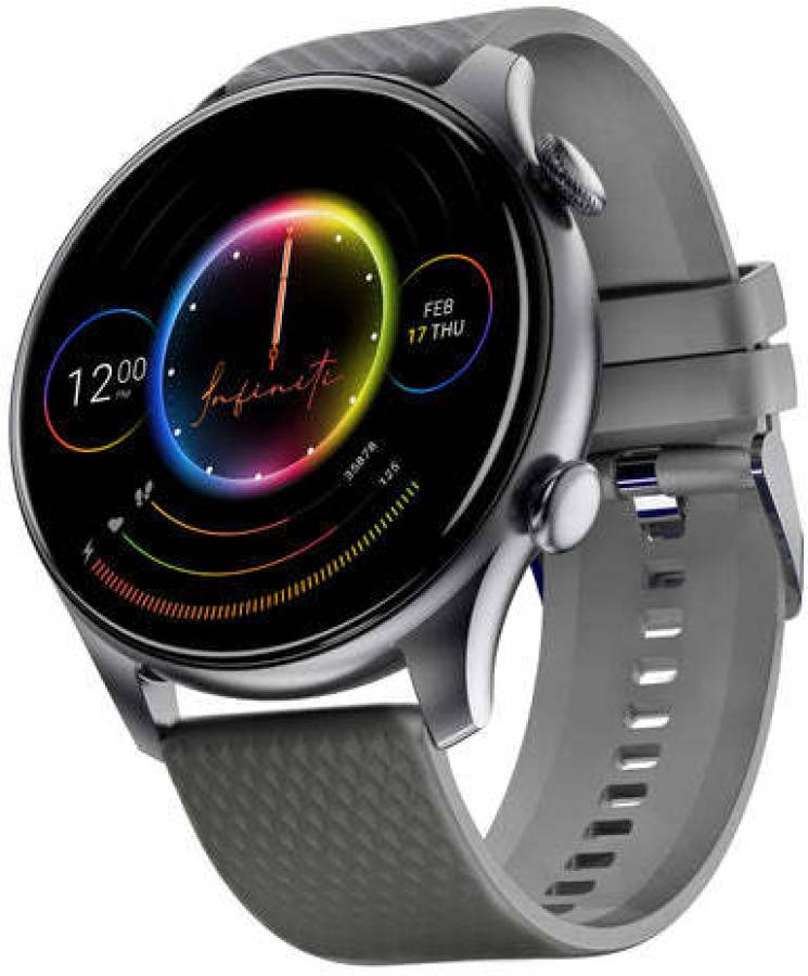 CrossBeats Orbit Infiniti 2.0 - 1.43” AMOLED Display BT Calling 4GB Storage Smartwatch Price in India