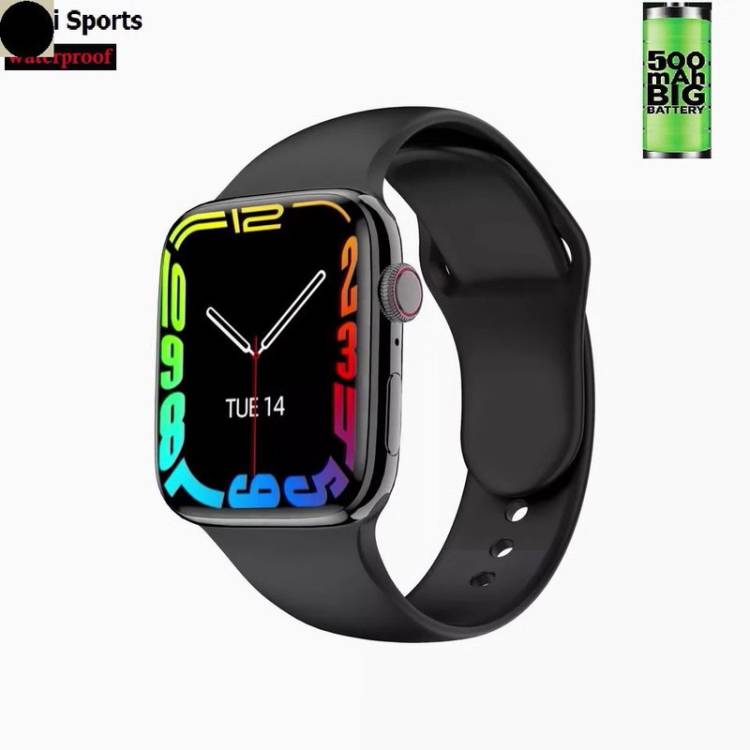 FOZZBY A1422_W26+ PRO MULTI FACES SLEEP TRACKER SMART WATCH BLACK (PACK OF 1) Smartwatch Price in India
