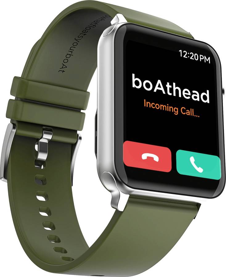 boAt Storm call 1.69 inch HD display with bluetooth calling and 550 nits brightness Smartwatch Price in India