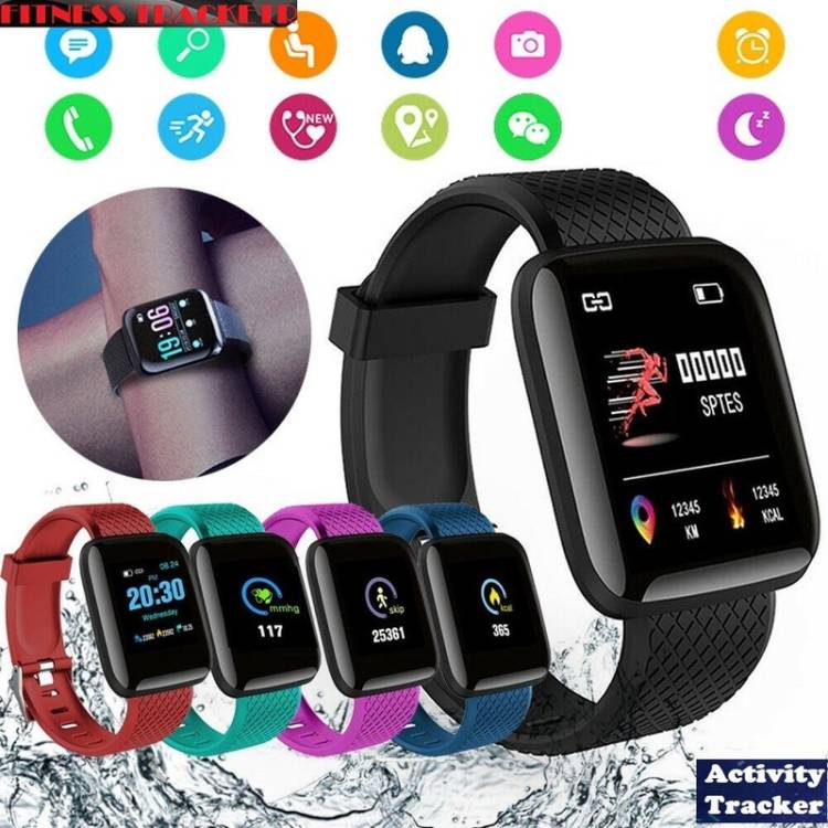 Bymaya A845(ID116) ULTRA MULTI SPORTS STEP COUNT SMART WATCH BLACK( PACK OF 1) Smartwatch Price in India
