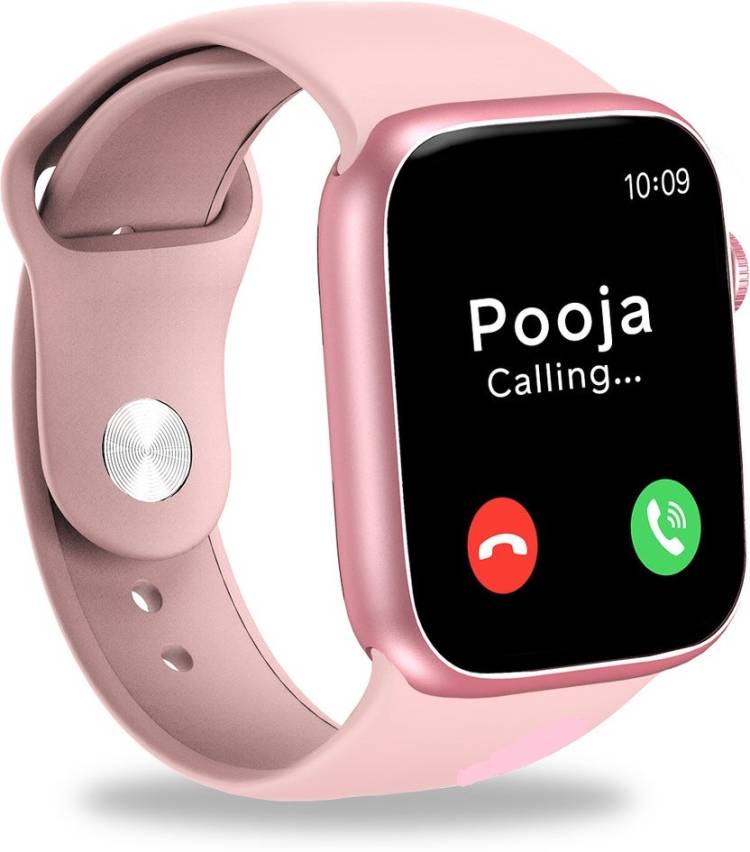 PunnkFunnk I8 Bluetooth Calling Touch Screen 1.69" health and fitness, Music, Notifications Smartwatch Price in India