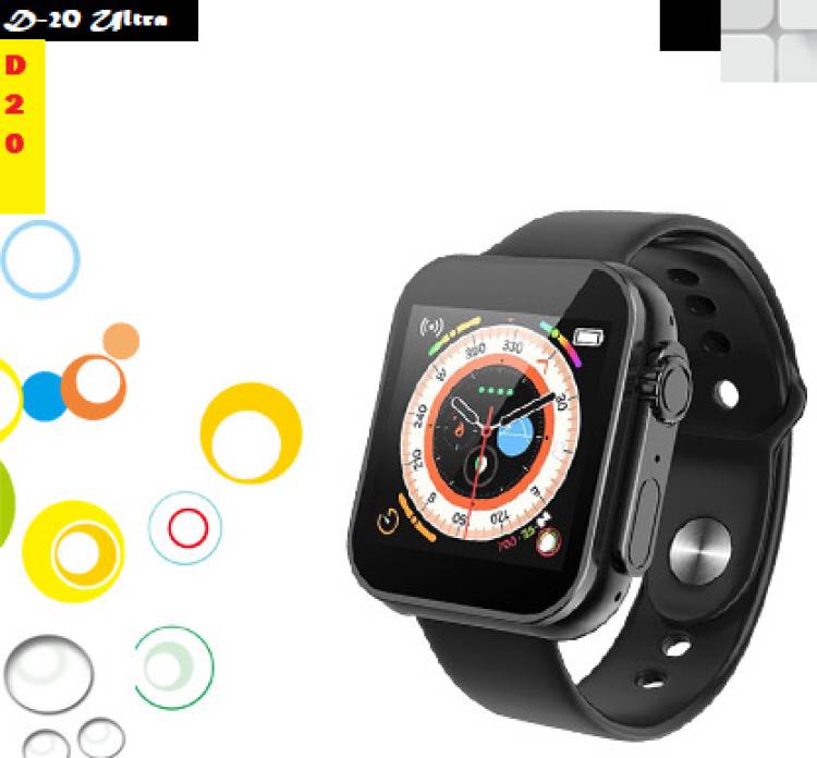 Bygaura W469_D20 ULTRA FITNESS TRACKER SMARTWATCH BLACK (PACK OF 1) Smartwatch Price in India