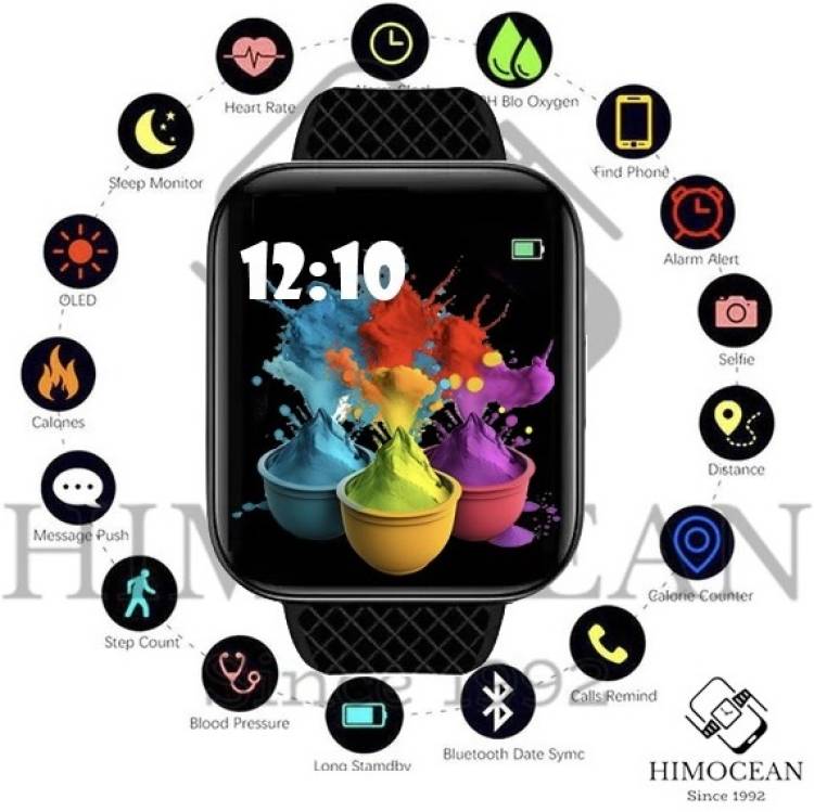 HIMOCEAN Z-01 T500 Smart Watch 1.3'' Full Touch Men Women Fitness Tracker Smartwatch Price in India