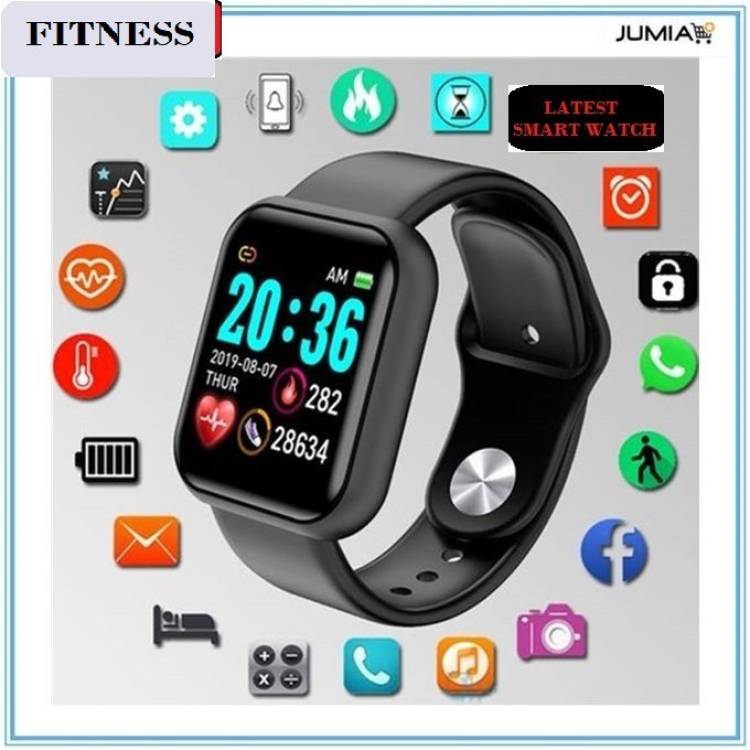 Bydye A1218_A1 MAX HEART RATE BLUETOOTH SMART WATCH BLACK(PACK OF 1) Smartwatch Price in India