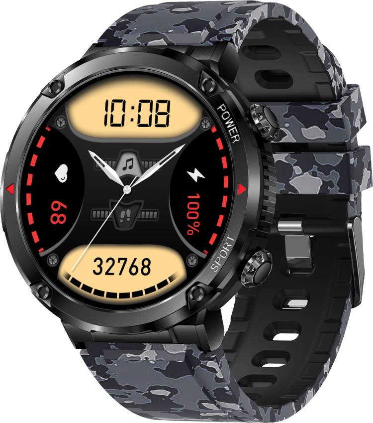 Fire-Boltt Sphere 1.6" Sporty Rugged Smartwatch Metal Body Shock Proof, 600 mAh, High Res Smartwatch Price in India