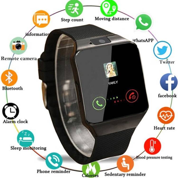 BMC DZ09 Bluetooth Smart Watch Smartwatch Price in India