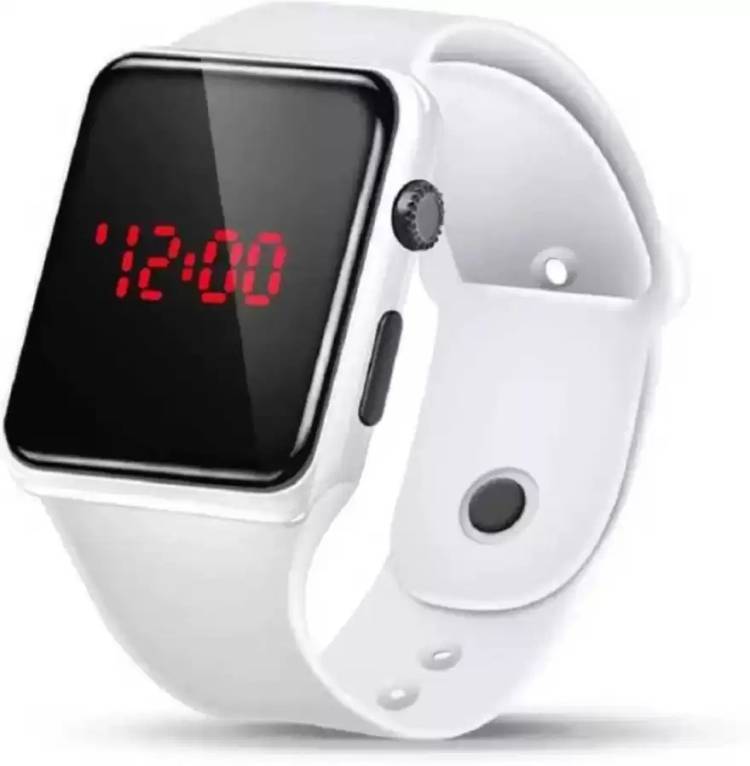 AMAZICA White SQ Digital Watch for New Generation Kids Smartwatch Price in India
