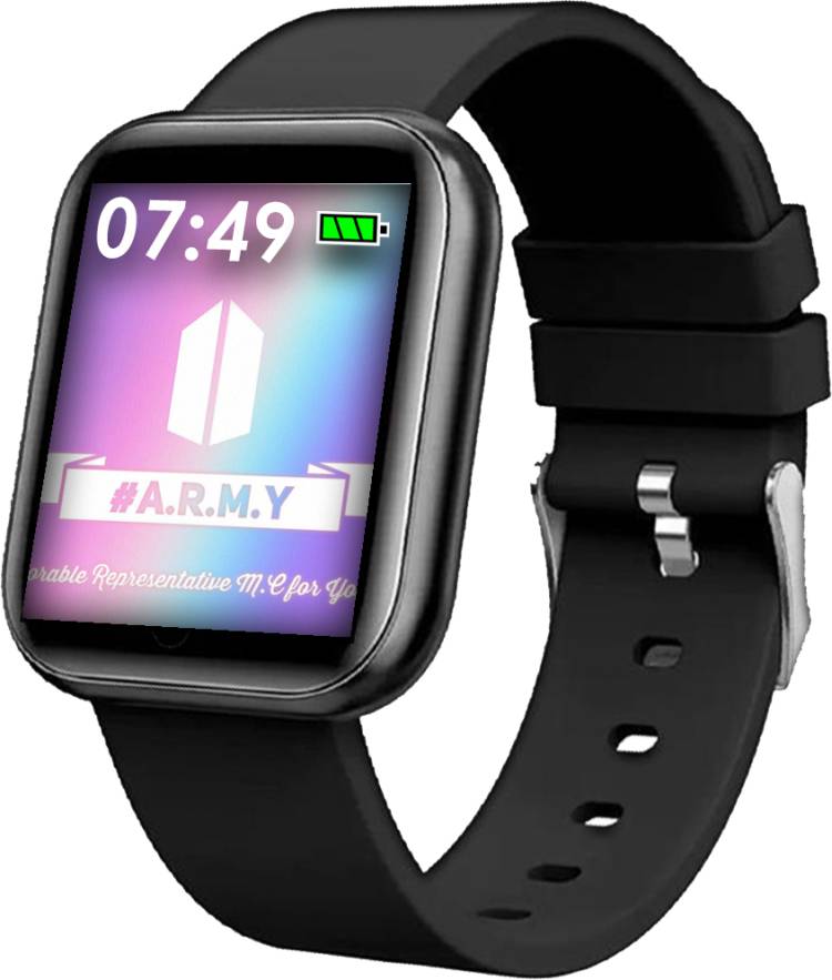 Trackmate BTS3 1.3" Display watch |Sports & Heath Monitoring, Music control| Call Reminder Smartwatch Price in India