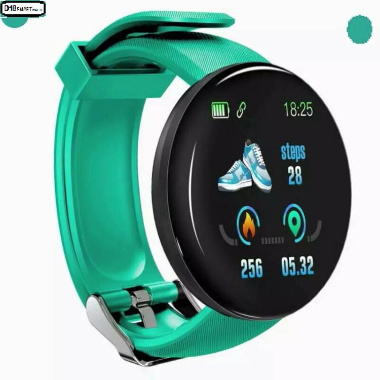 Stybits FW634_D18GRN MAX blood pressure calories Macaron Smartwatch GREEN(pack of 1) Smartwatch Price in India