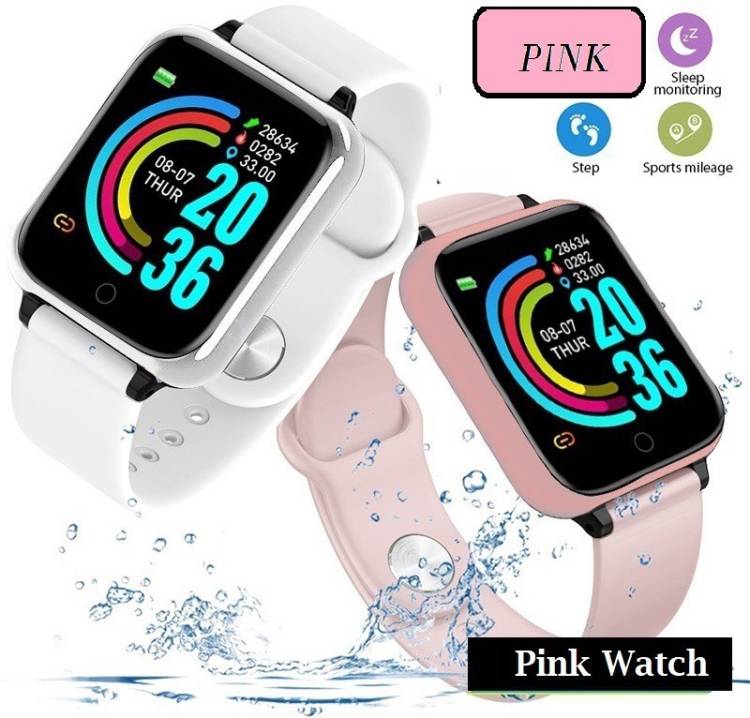 Jocoto B835_D20 LATEST MULTI FACES HEAR RATE SAMRT WATCH PINK(PACK OF 1) Smartwatch Price in India