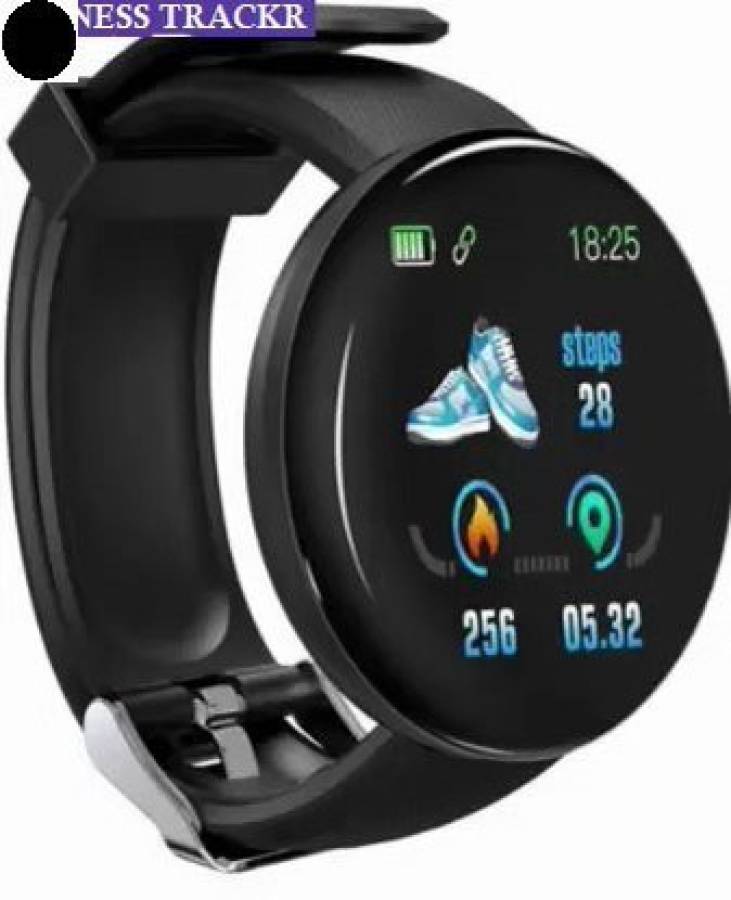 Bydye A31 D18_ LASTEST FITNESS TRACKER MULTI FACES SMART WATCH BLACK (PACK OF 1) Smartwatch Price in India