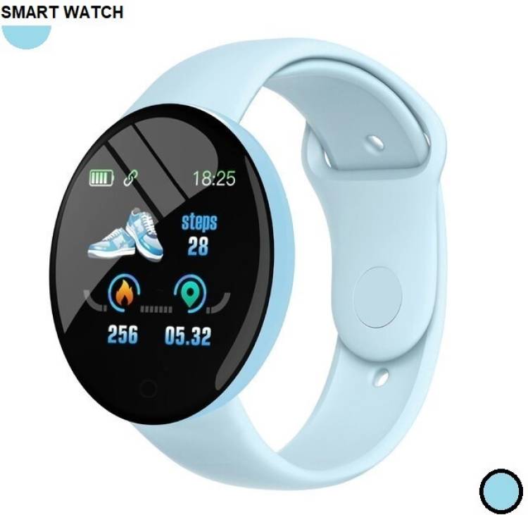 Stybits FW101_D18SKY ULTRA Alarm Clock blood oxygen Macaron Smartwatch SKY(pack of 1) Smartwatch Price in India